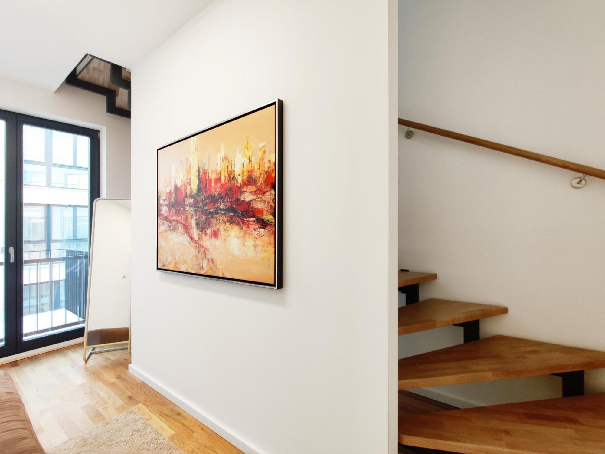 Maisonette-Penthouse Inklusive Whirlpool Ueber Den Daechern Von Magdeburg Ngoại thất bức ảnh