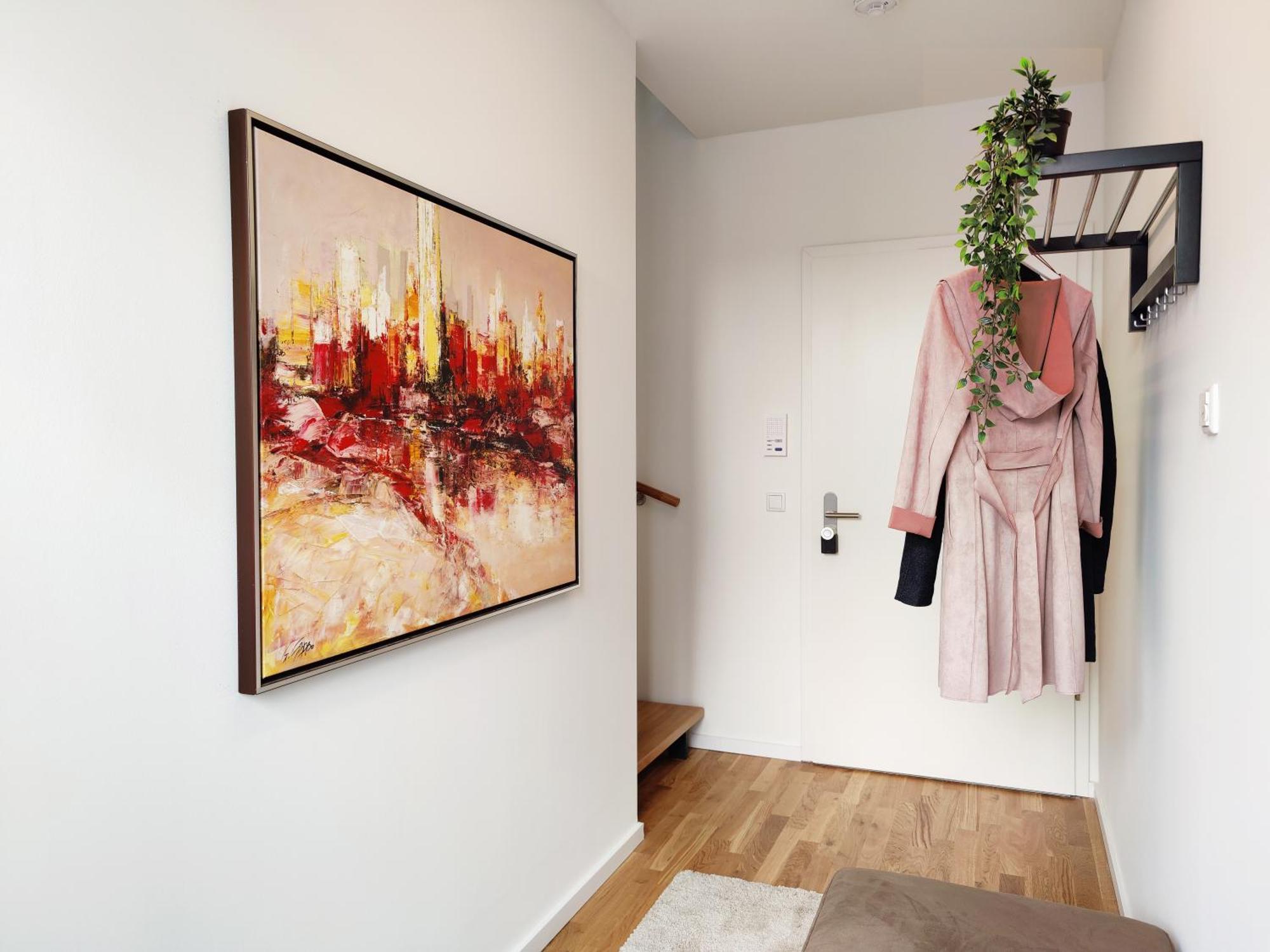 Maisonette-Penthouse Inklusive Whirlpool Ueber Den Daechern Von Magdeburg Ngoại thất bức ảnh
